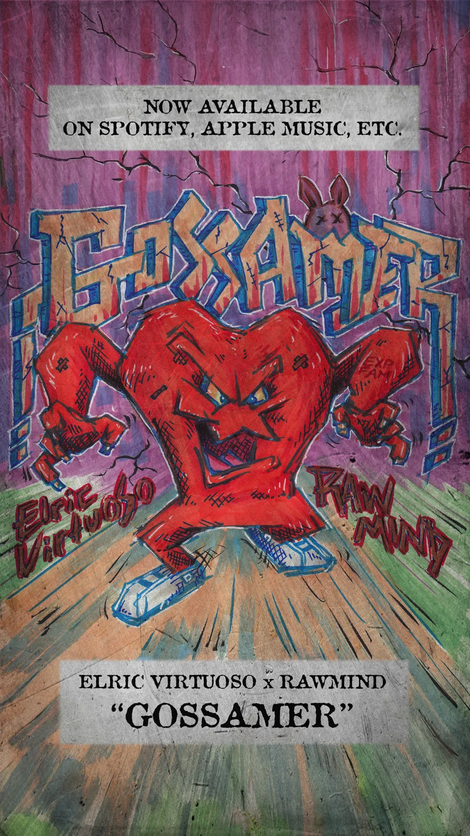 Gossamer poster — Elric Virtuoso and RawMind